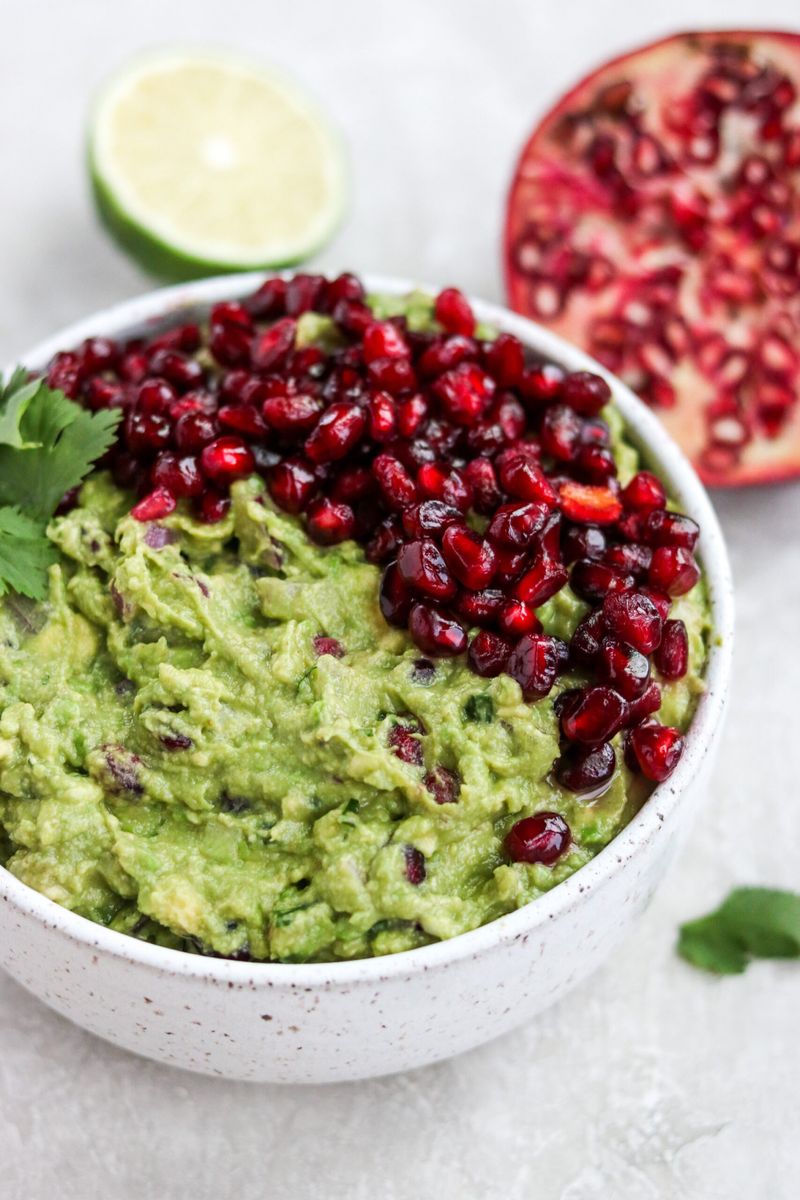Pomegranate Guacamole