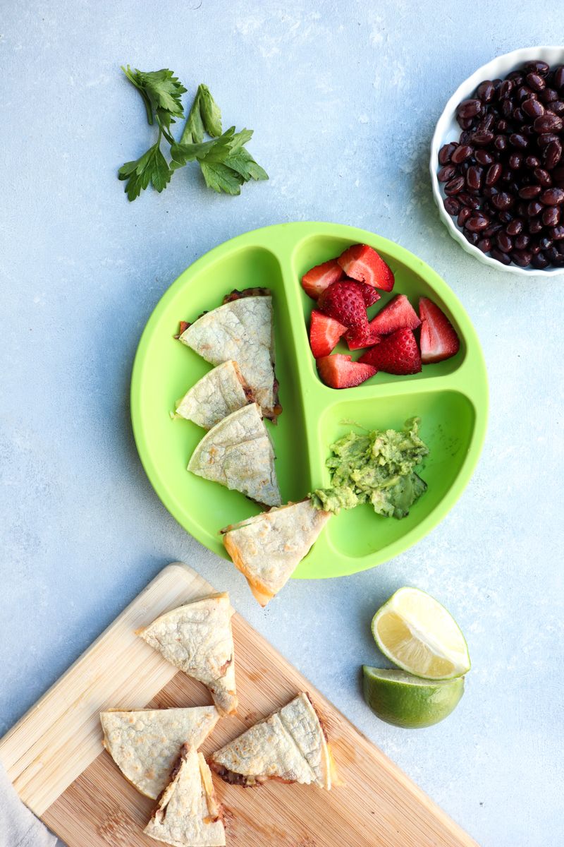 Bean and Cheese Quesadillas