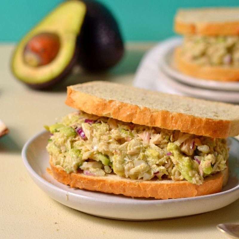 Tuna and Avocado Sandwiches