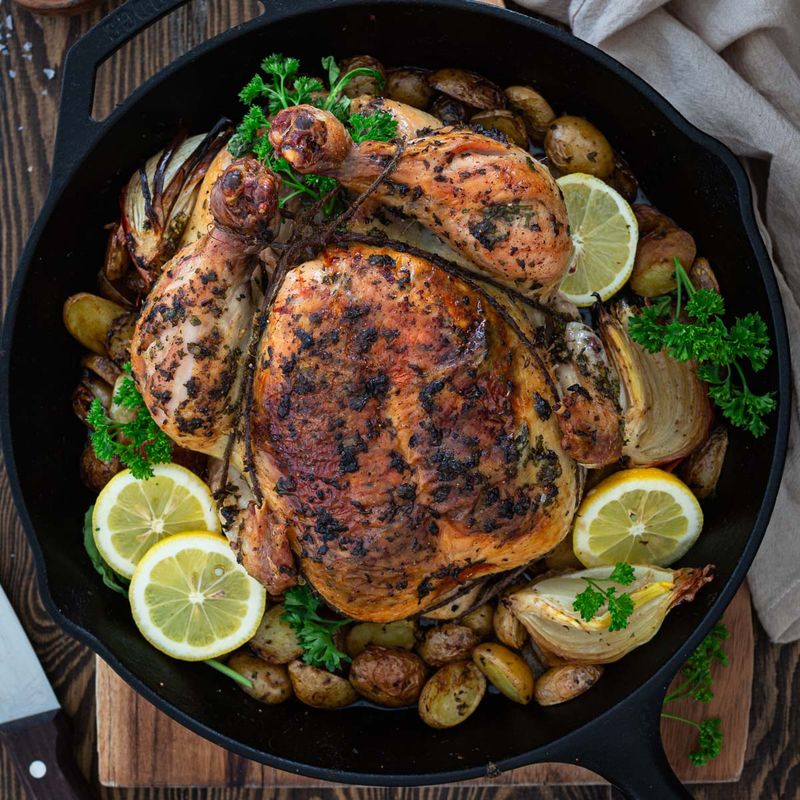 Lemon Herb Roasted Chicken