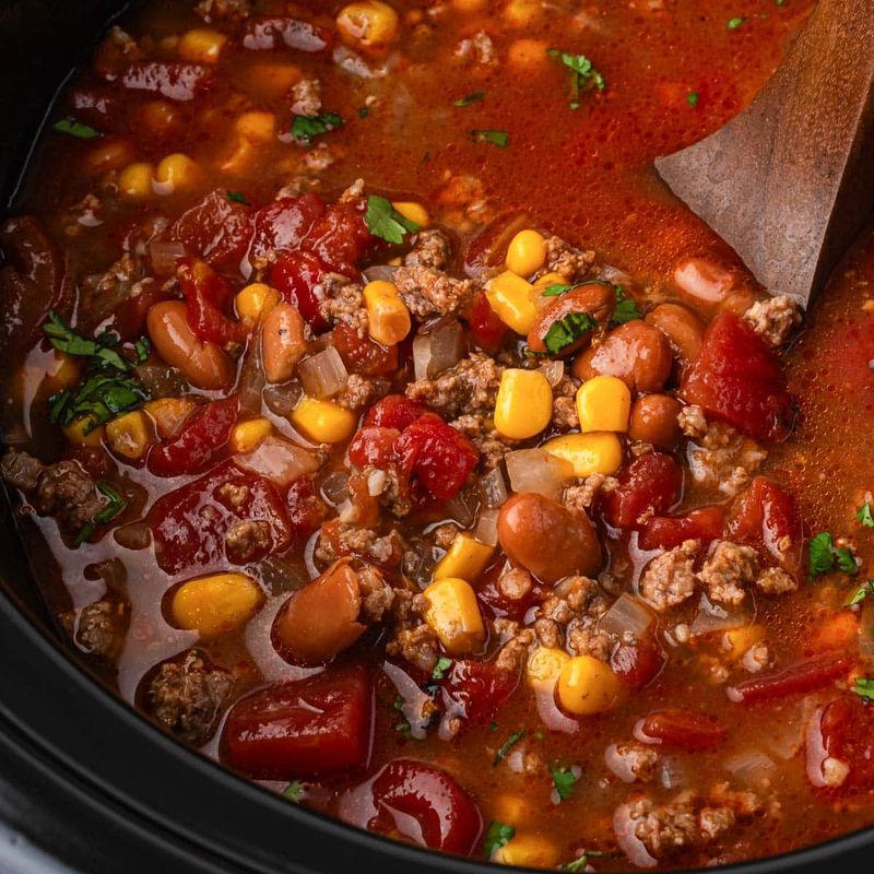 Slow Cooker Taco Soup