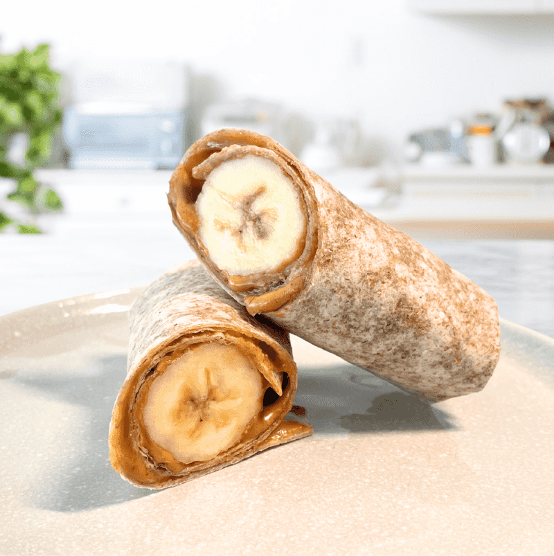 Banana Peanut Butter Wraps