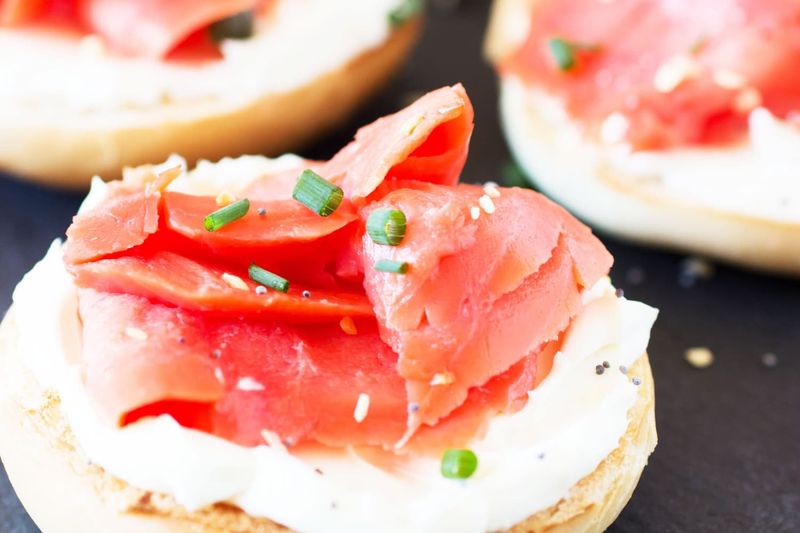 Mini Bagel Sandwiches