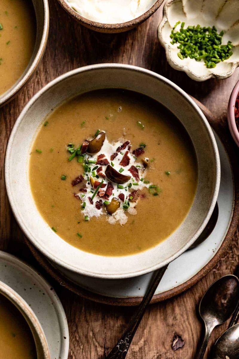 Roasted Chestnut Soup
