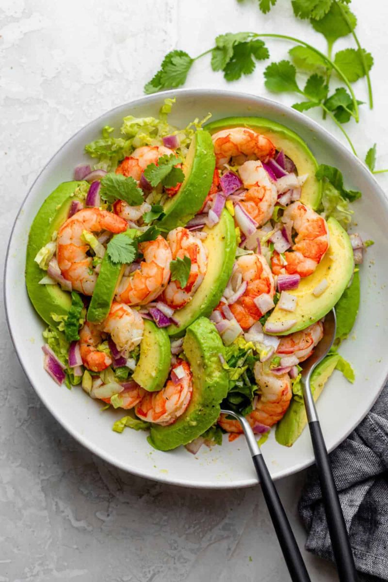 Shrimp and Avocado Salad