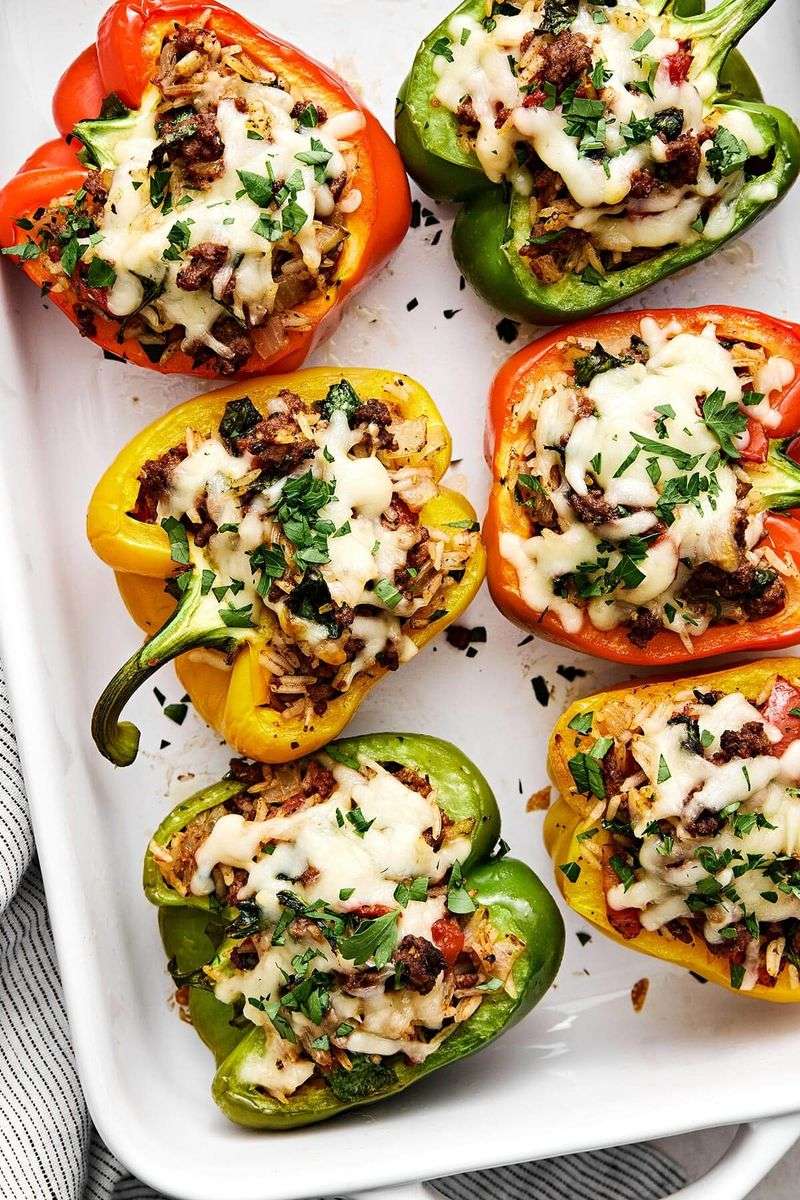 Stuffed Bell Peppers Night