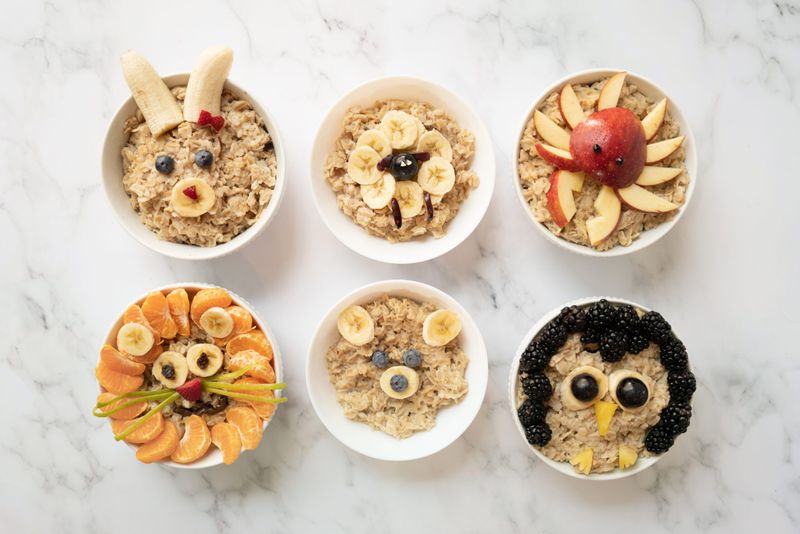 Oatmeal Animals