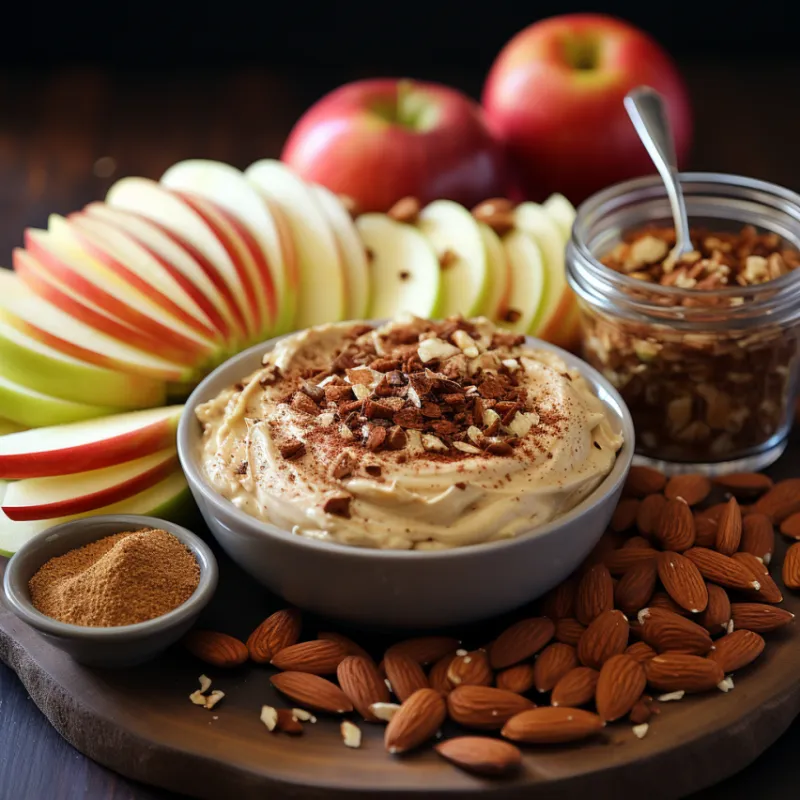Apple Slices with Almond Butter