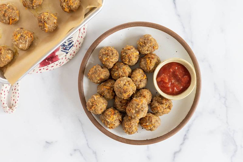 Mini Turkey Meatballs