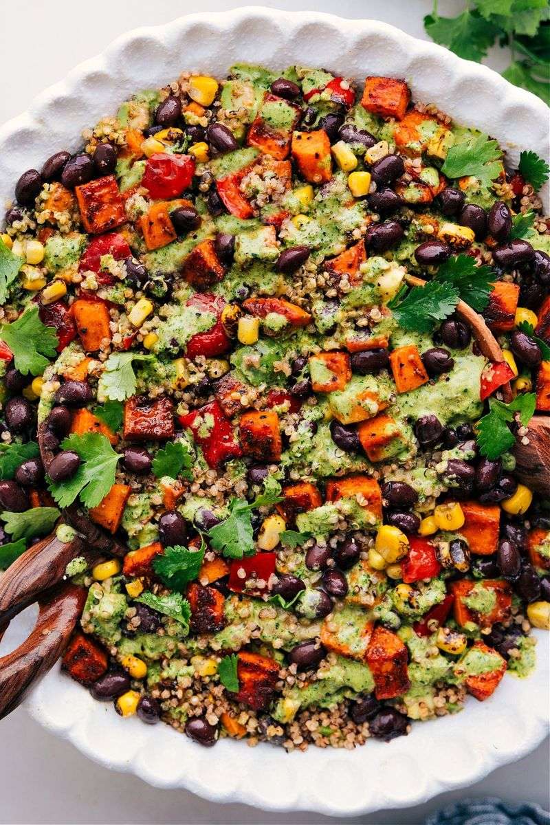 Quinoa and Black Bean Salad