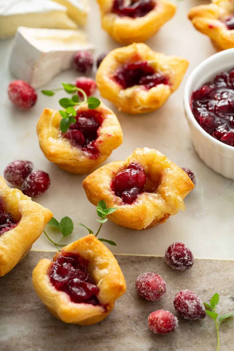 Cranberry Brie Bites