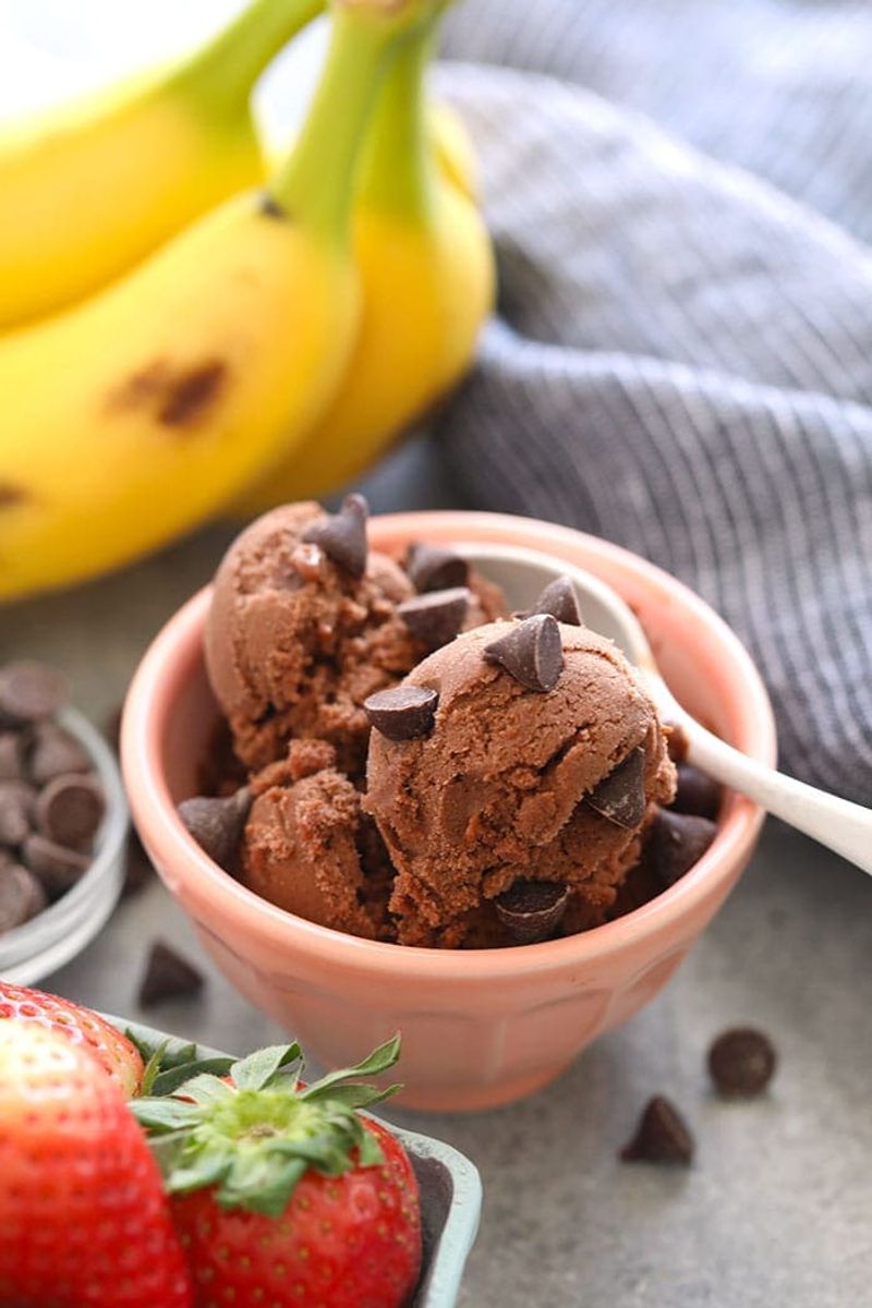 Chocolate Banana Nice Cream