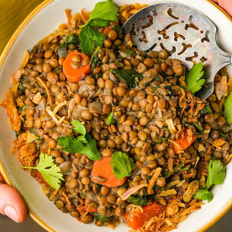 Moroccan Spiced Lentils