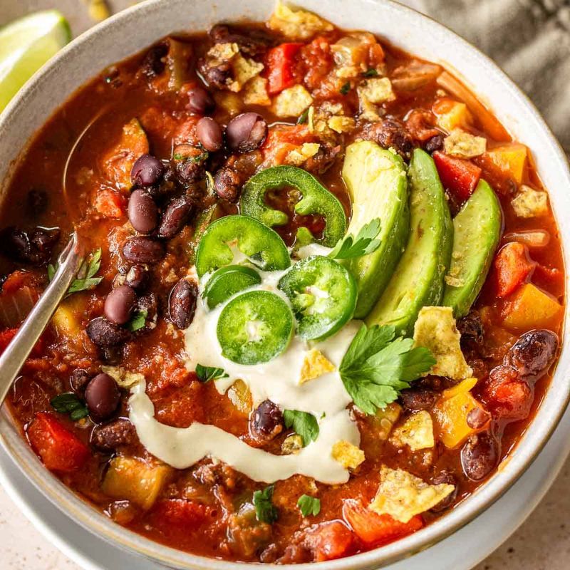 Spicy Black Bean Chili