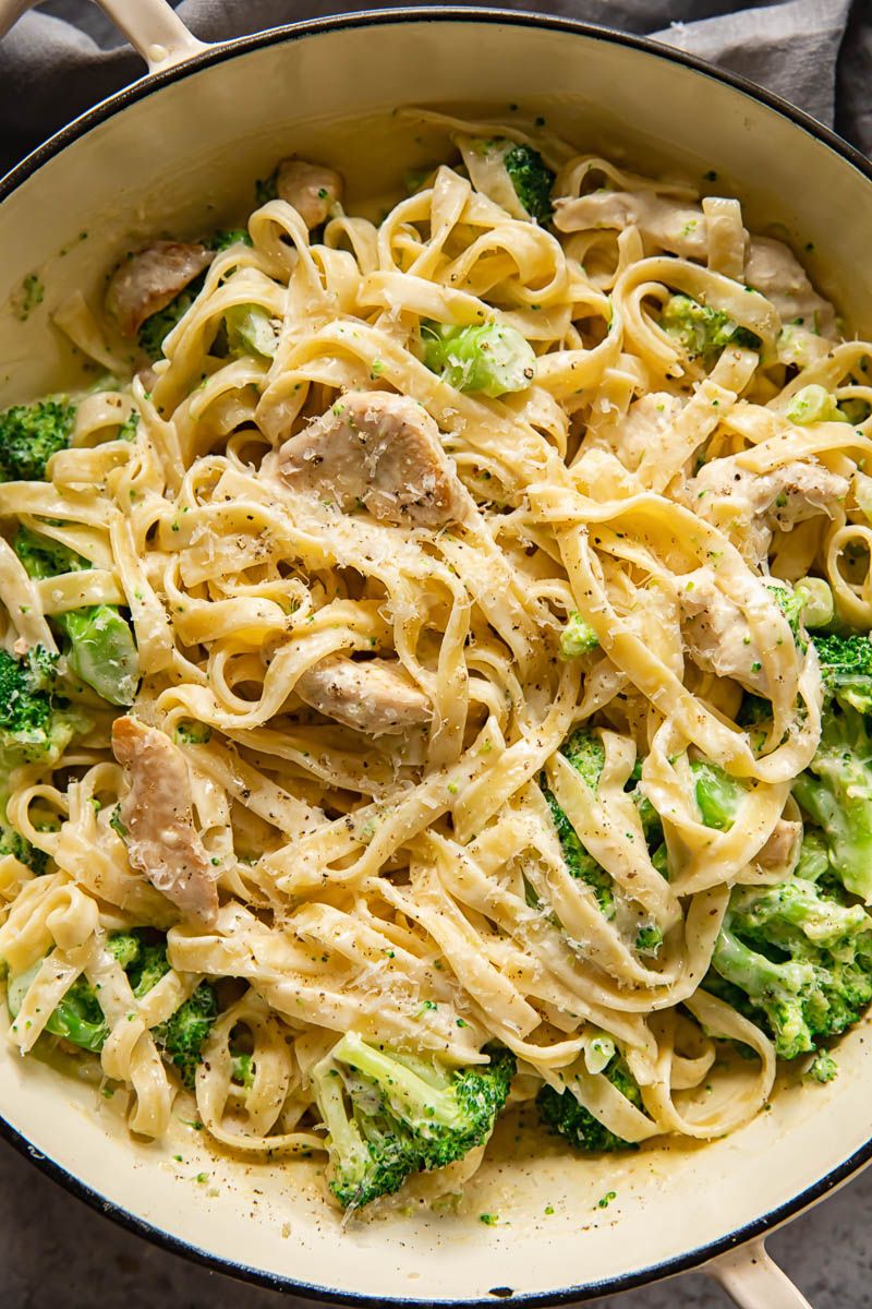 Chicken and Broccoli Alfredo