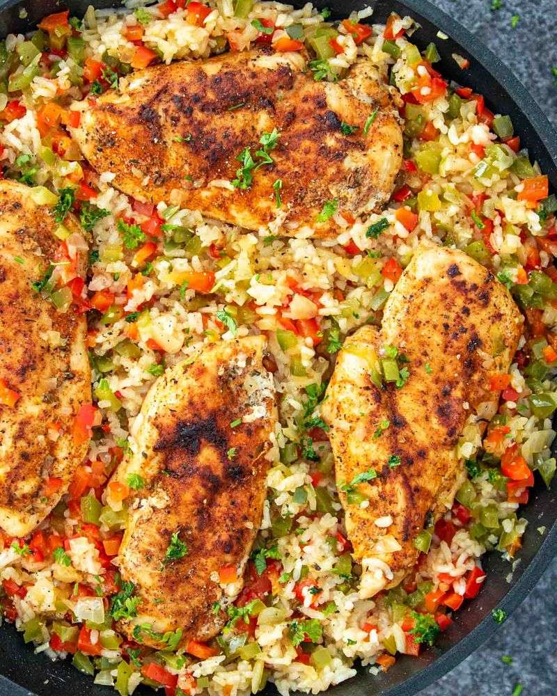 Cajun Chicken and Rice