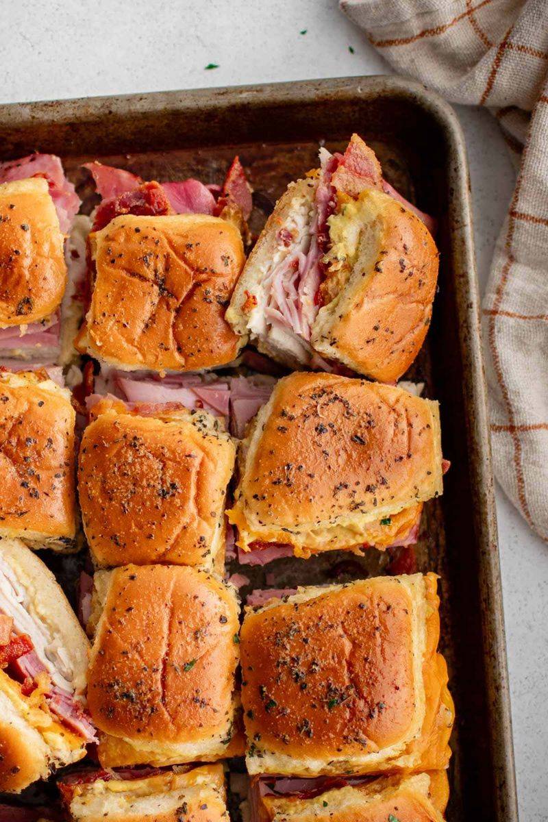 Turkey and Cheese Sliders