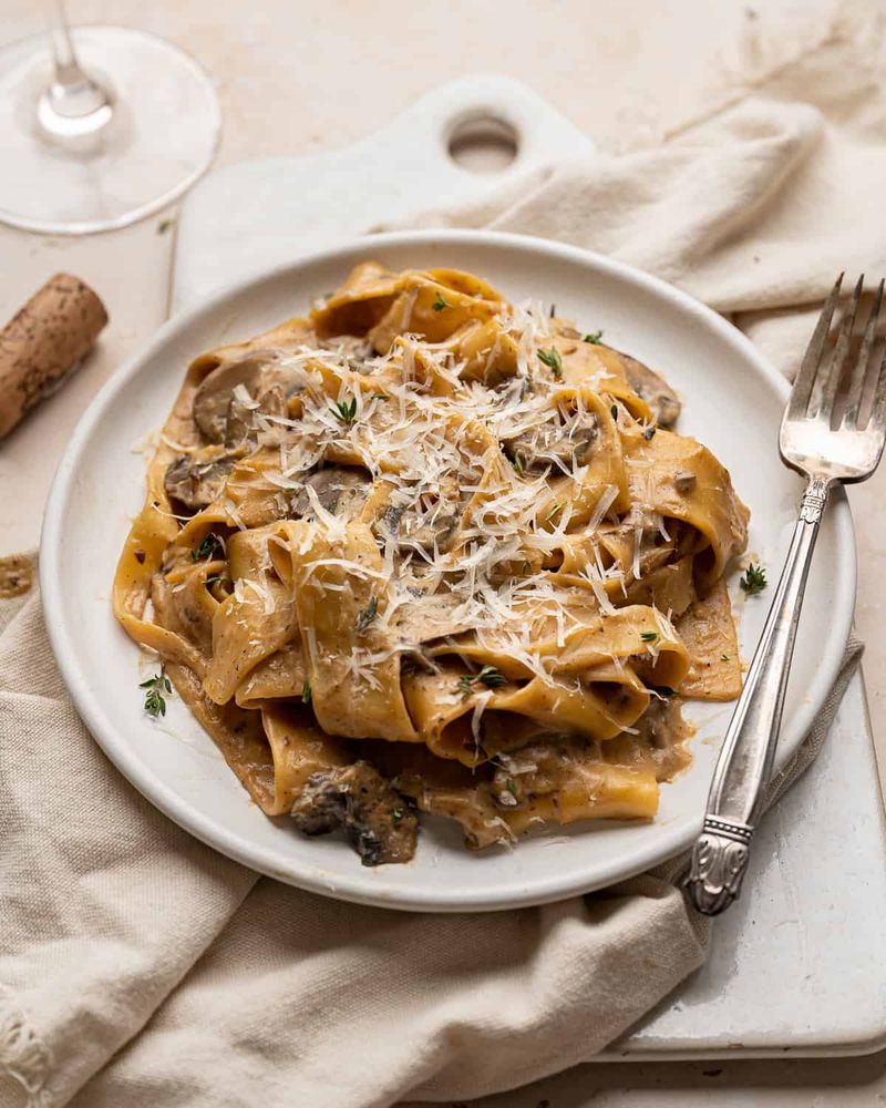 Mushroom Stroganoff