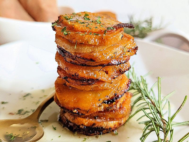 Sweet Potato Stacks