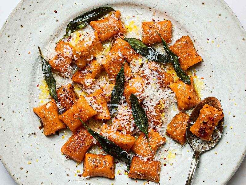 Sweet Potato Gnocchi with Sage Butter