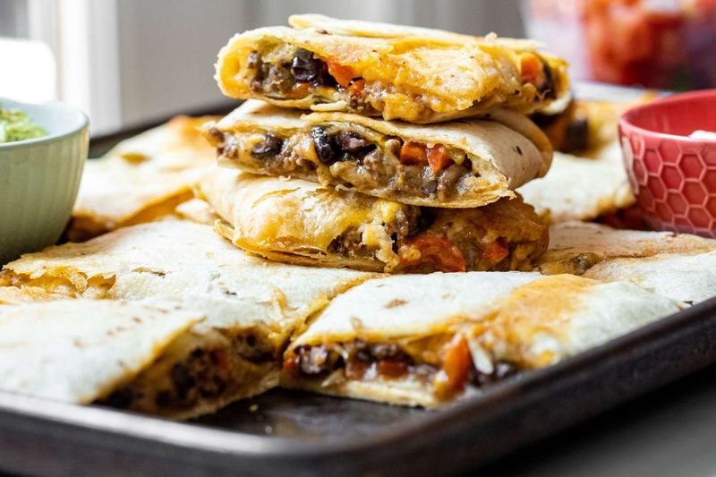 Sheet Pan Quesadillas