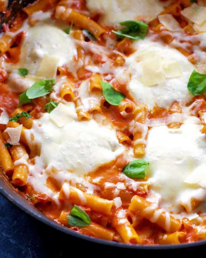 One-Dish Baked Ziti