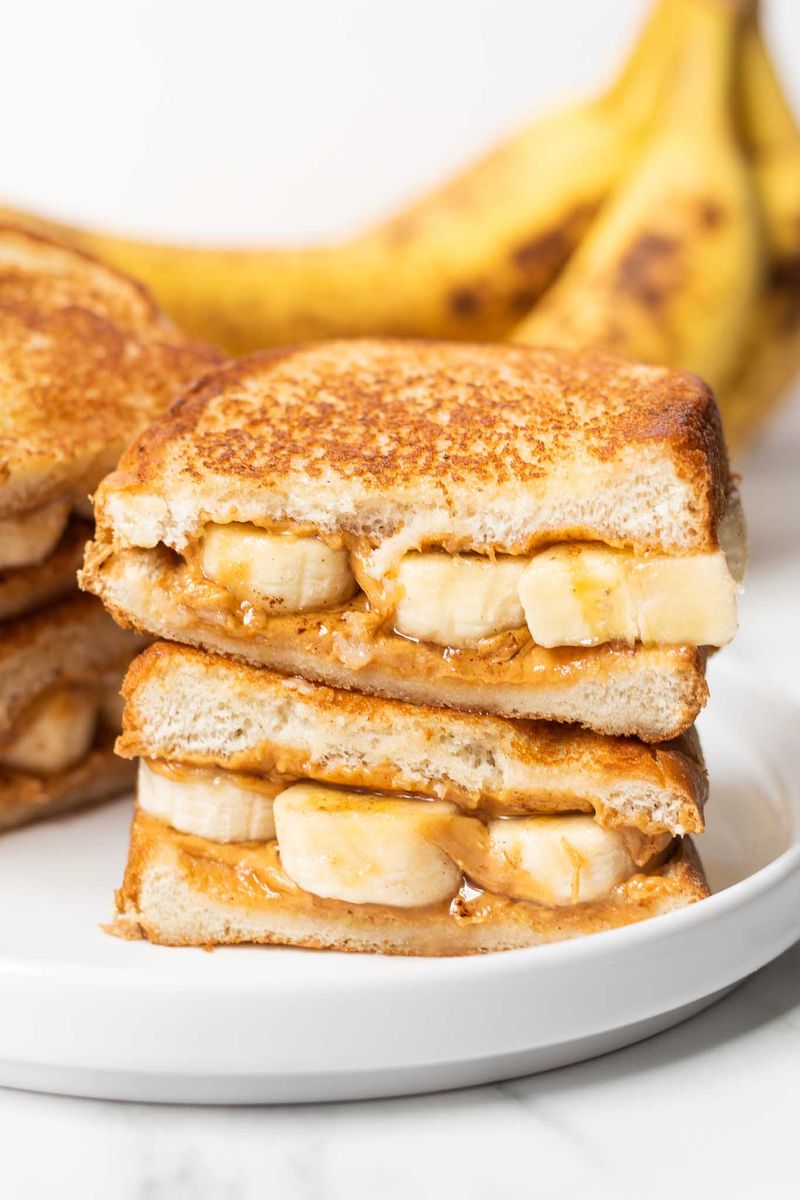 Peanut Butter and Banana Sandwich