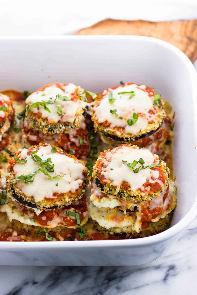 Eggplant Parmesan Bites