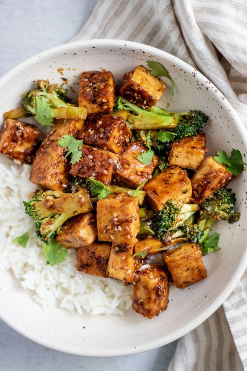 Tofu Stir-Fry with Broccoli