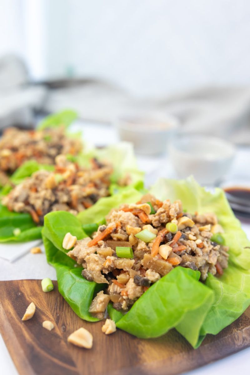 Chicken Salad Lettuce Wraps