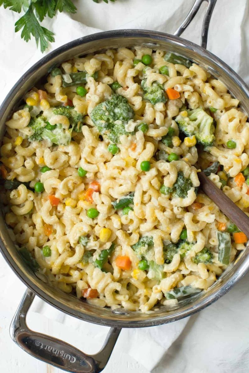 Mac and Cheese with Veggies