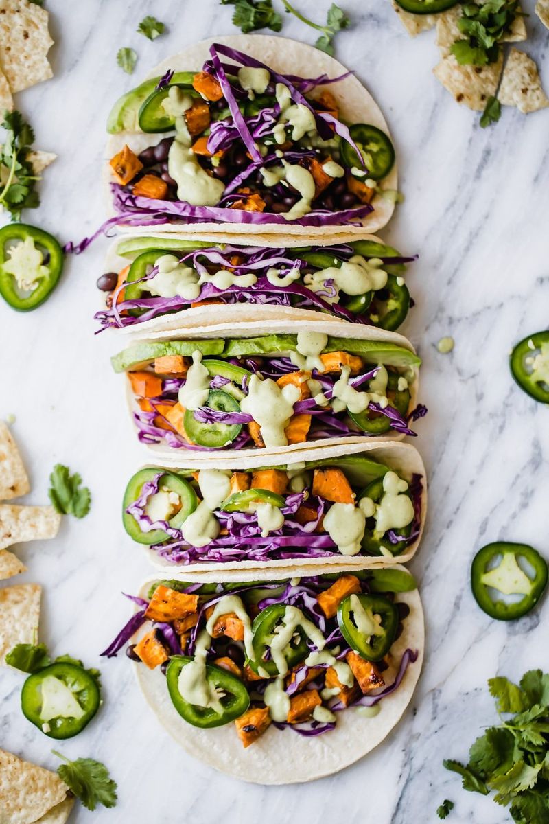 Sweet Potato and Black Bean Tacos
