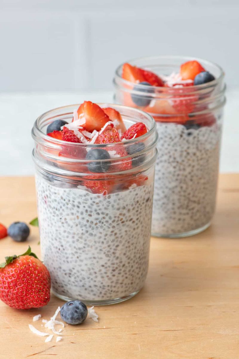 Chia Seed Pudding Cups