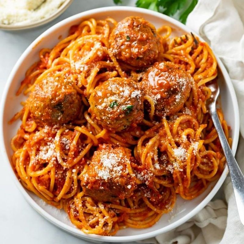 Spaghetti and Meatballs