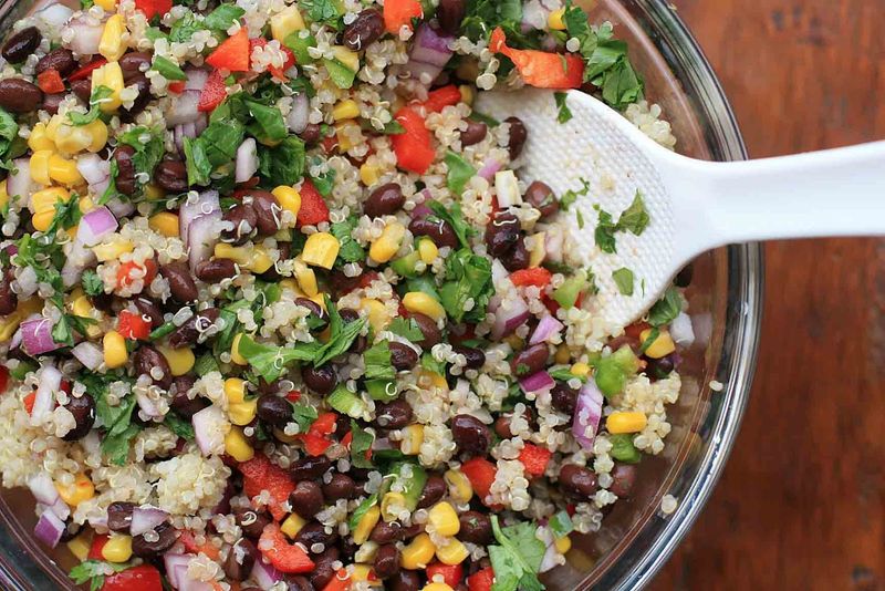 Quinoa and Black Bean Salad