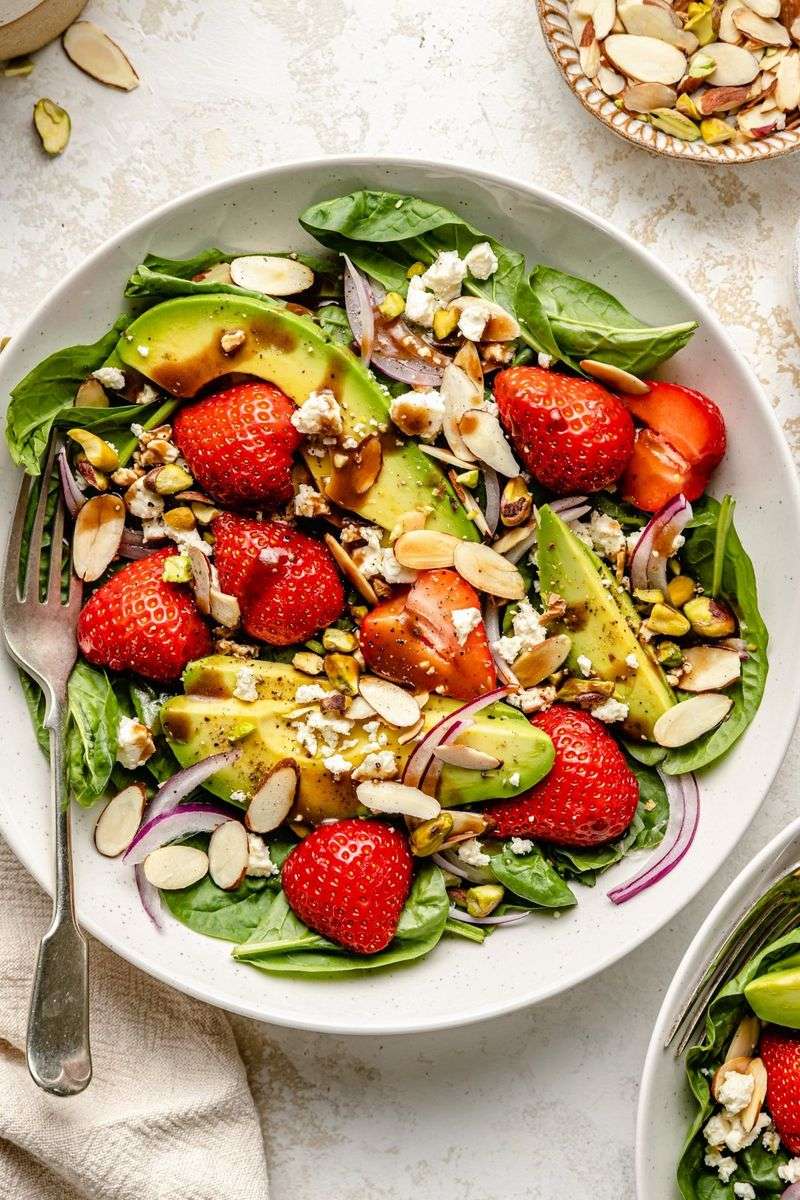 Spinach Strawberry Salad