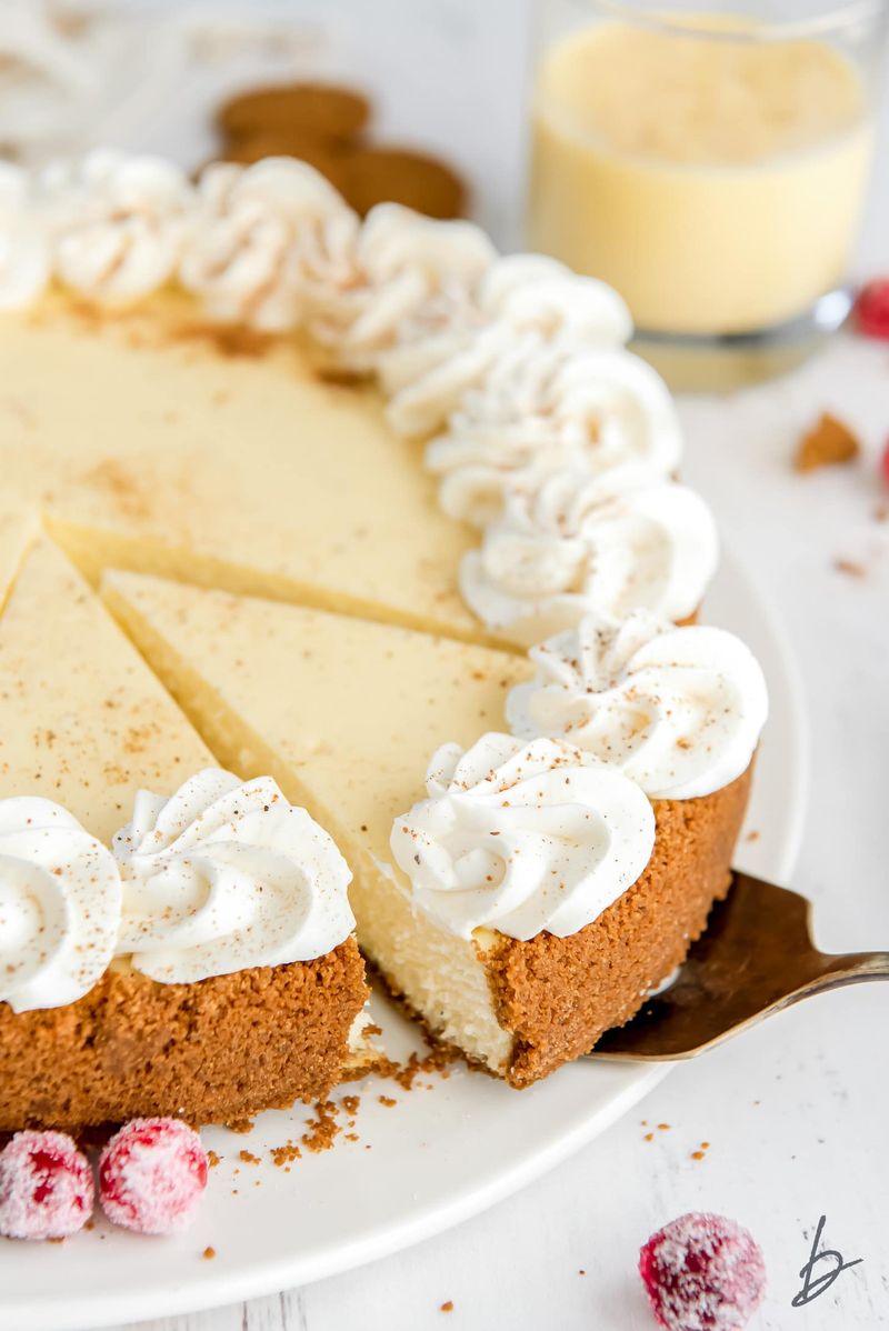 Eggnog Cheesecake