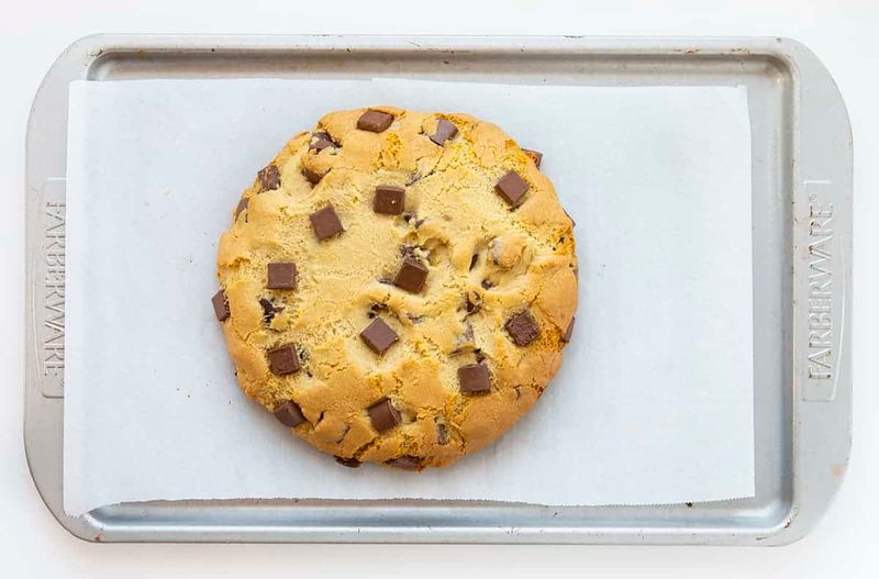 Giant Chocolate Chip Cookie
