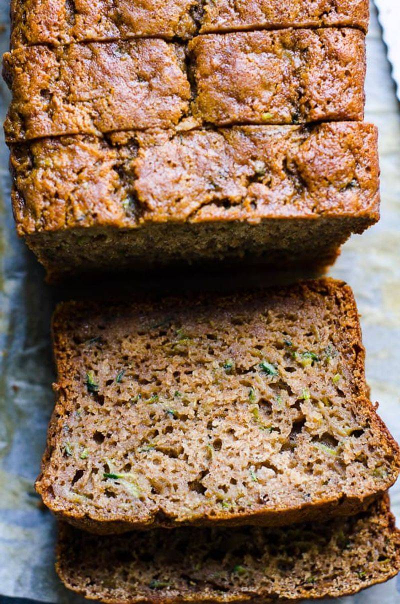 Zucchini Bread Slices