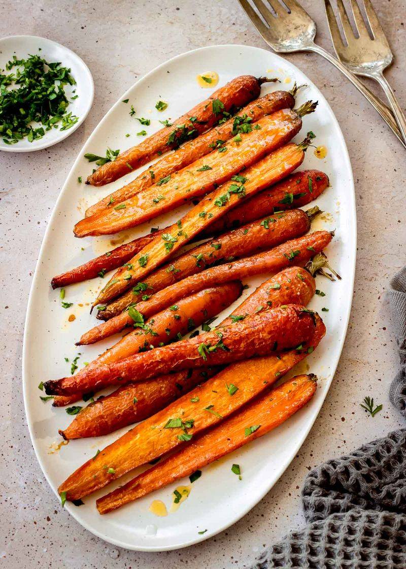 Maple-Glazed Carrots