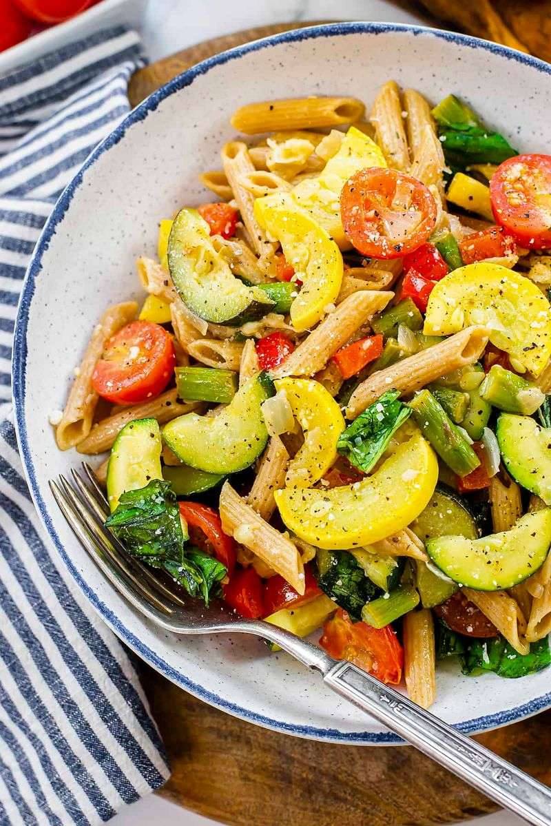 Whole Wheat Pasta Primavera