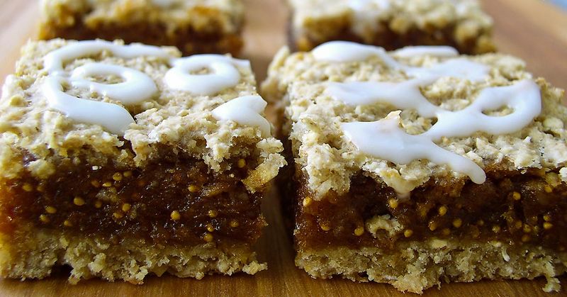 Fig and Walnut Bars