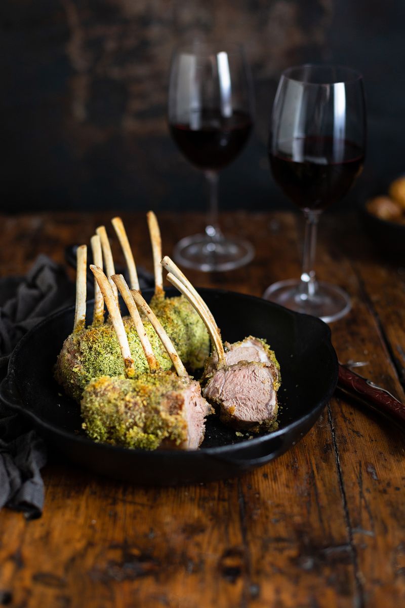 Herb-Crusted Rack of Lamb
