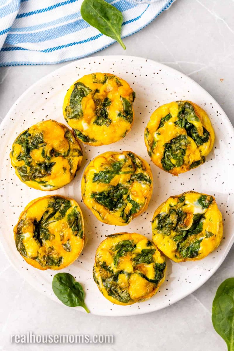 Egg and Spinach Muffins