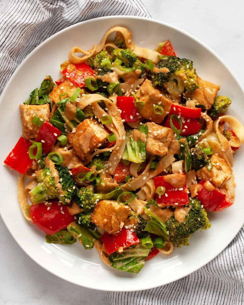 Vegetable Stir Fry with Tofu