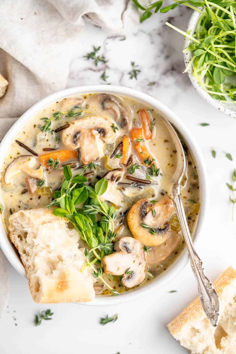 Vegan Mushroom Medley