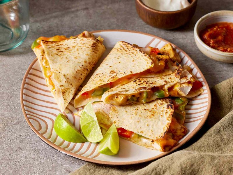 Cheesy Chicken Quesadillas