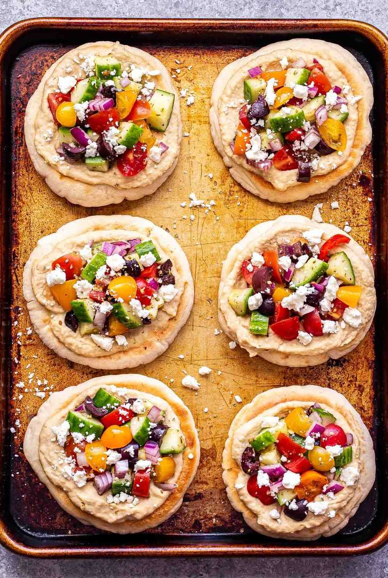 Mini Pita Pizzas