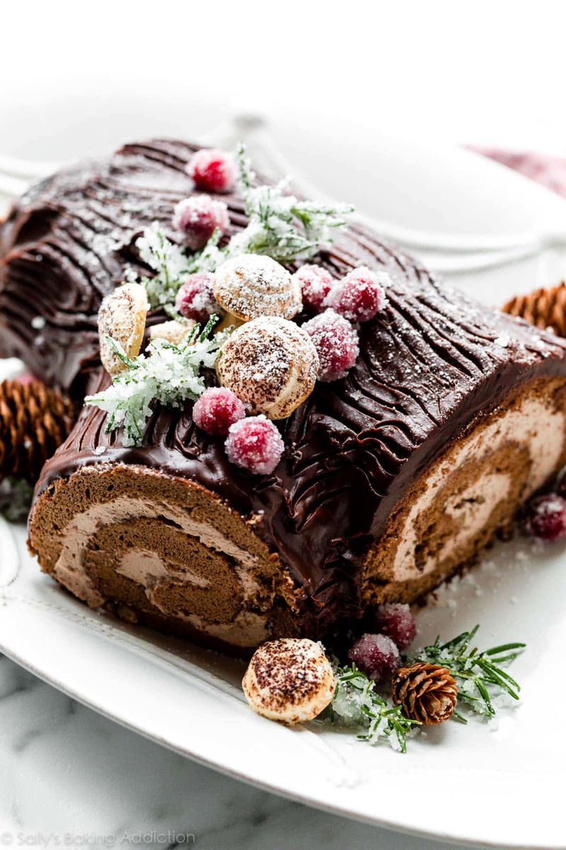 Chocolate Yule Log