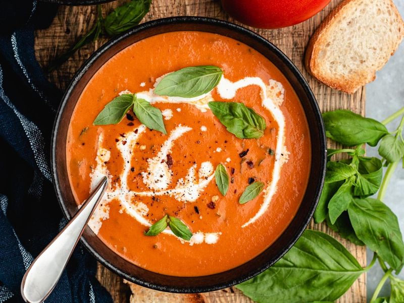 Creamy Tomato Basil Soup